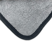 Load image into Gallery viewer, Gray Southwestern Aztec Sherpa Plush Fleece Throw Blanket