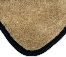 Load image into Gallery viewer, Blue and Beige Southwestern Aztec Sherpa Plush Fleece Throw Blanket