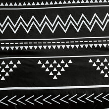 Load image into Gallery viewer, Black Bohemian Southwestern Aztec Navajo Six Piece Comforter Set