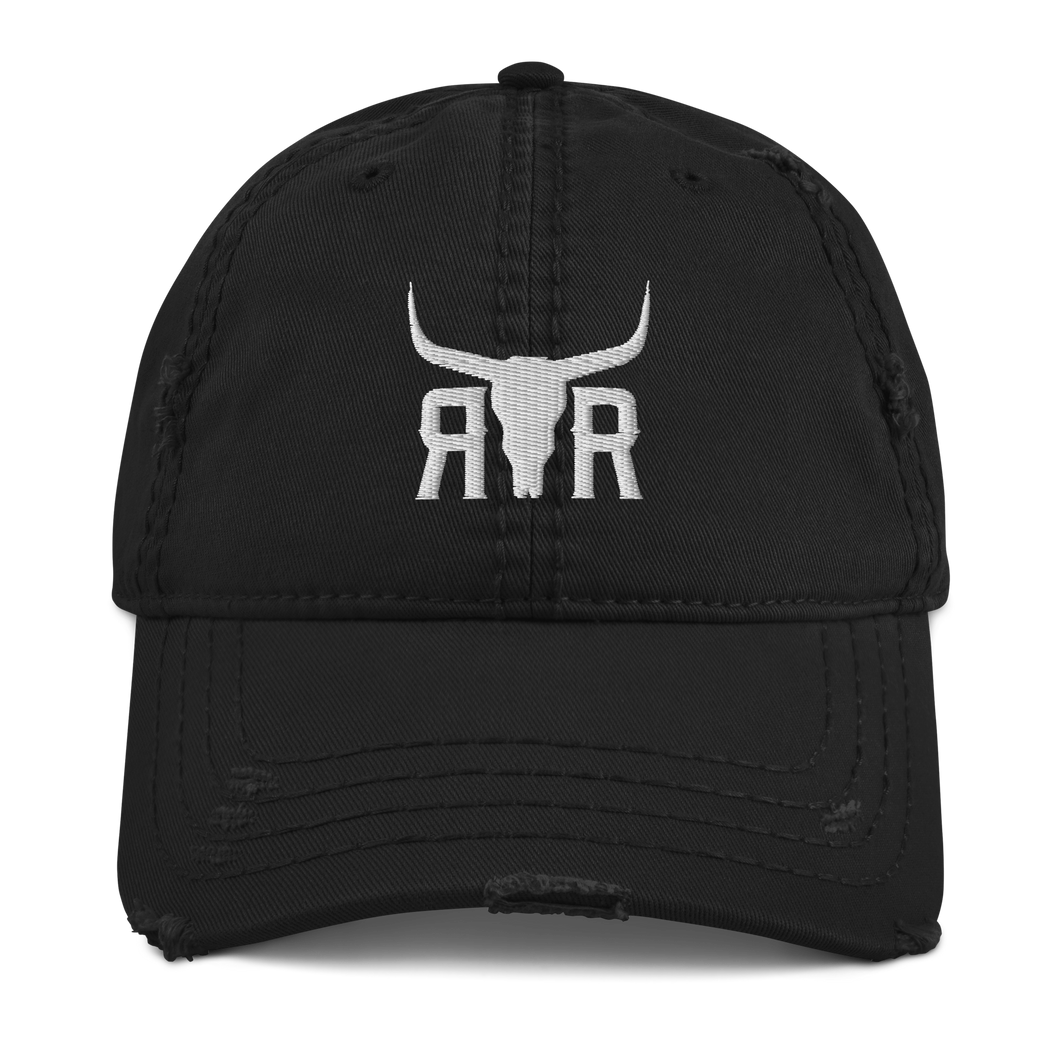 RRC Steer Distressed Dad Hat