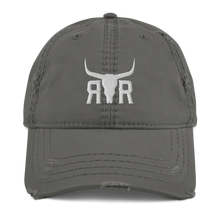 Load image into Gallery viewer, RRC Steer Distressed Dad Hat
