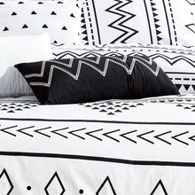 Load image into Gallery viewer, White Bohemian Southwestern Aztec Navajo Six Piece Comforter Set
